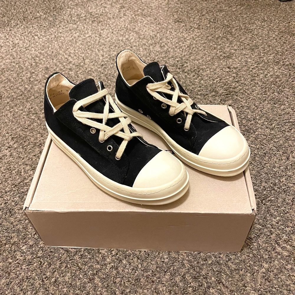 Rick Owens DRKSHDW Low Black